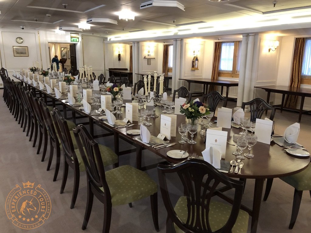 Royal Yacht Dining Room
