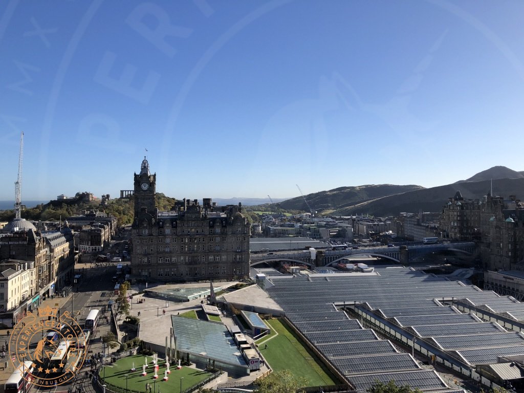 View from Scott Monument Edinburgh