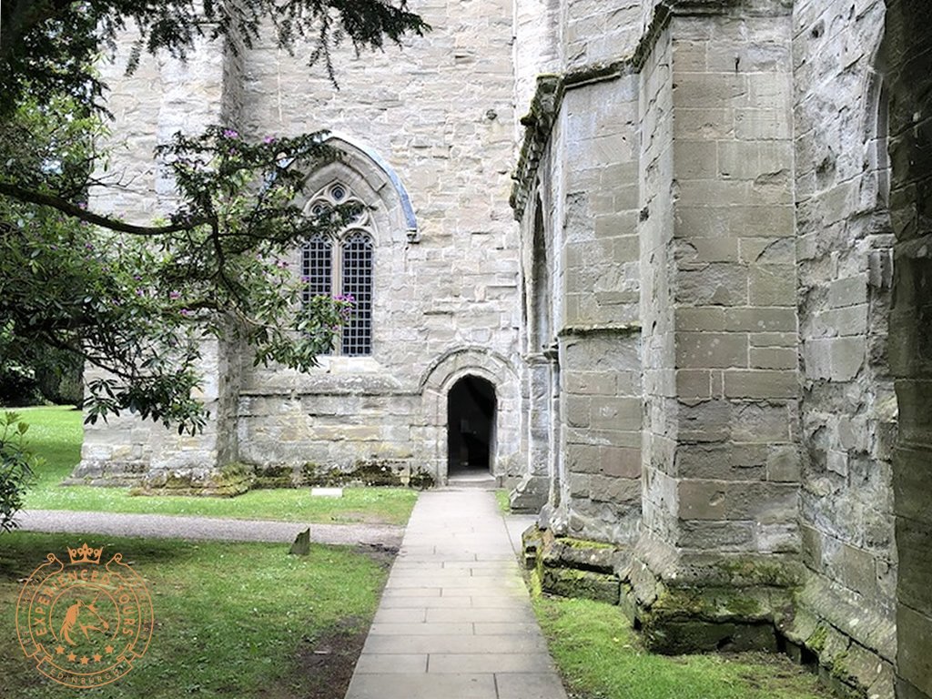 Entrance to the Bell Tower at Dunkeld Cathedral