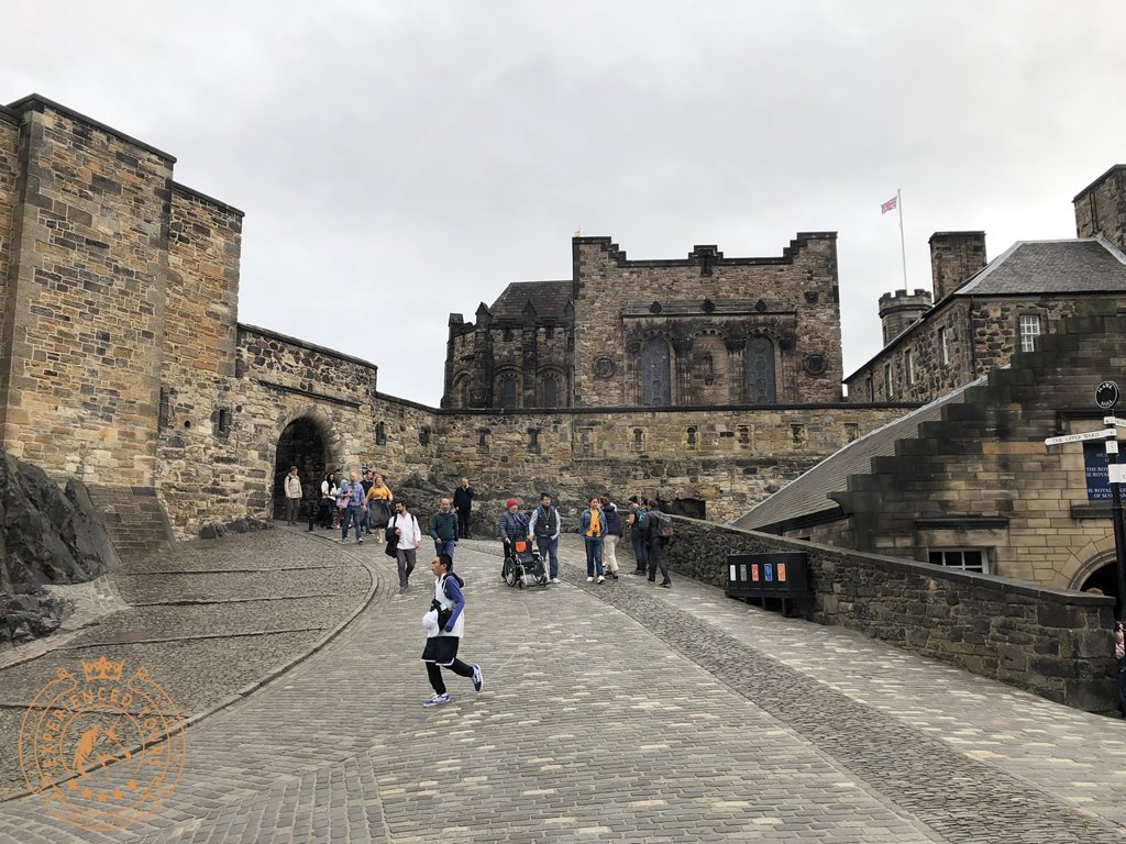 Exterior view at Edinburgh Castle