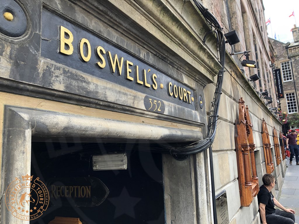 Boswell's Court on the Royal Mile