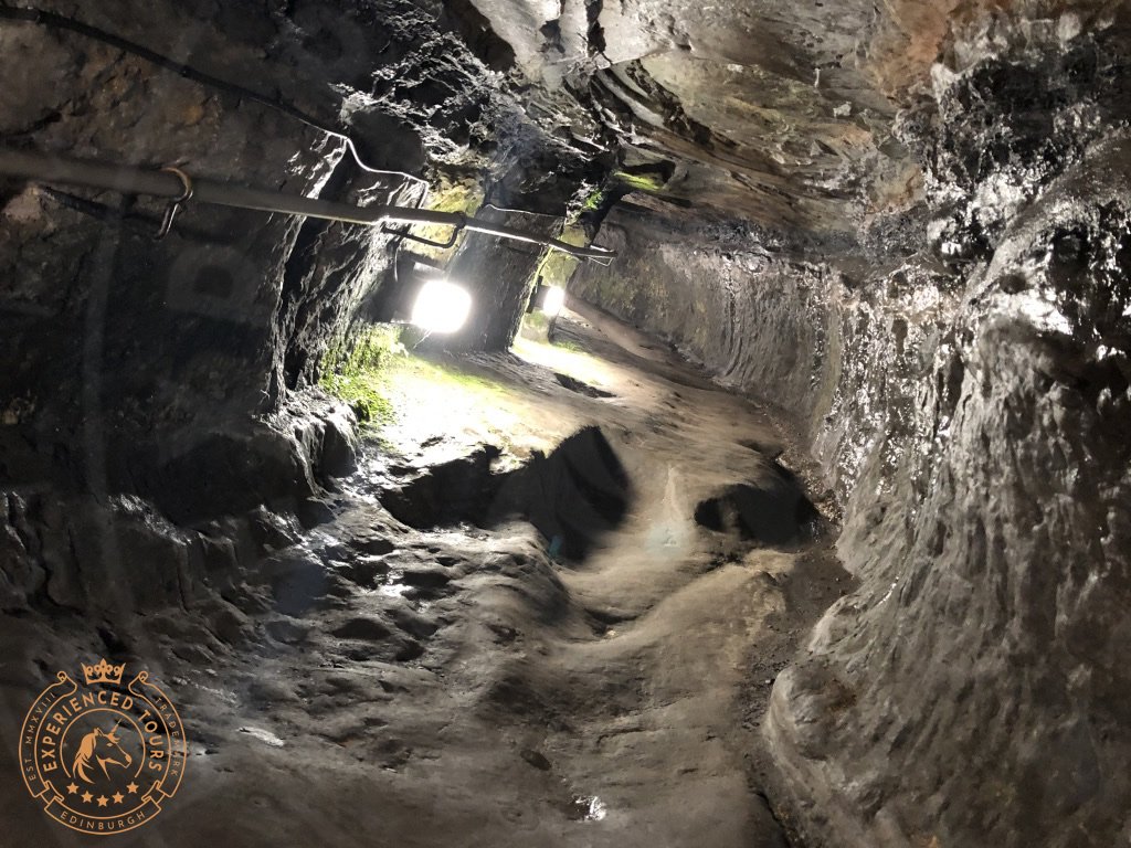 Inside the Siege Tunnels at St Andrews Castle