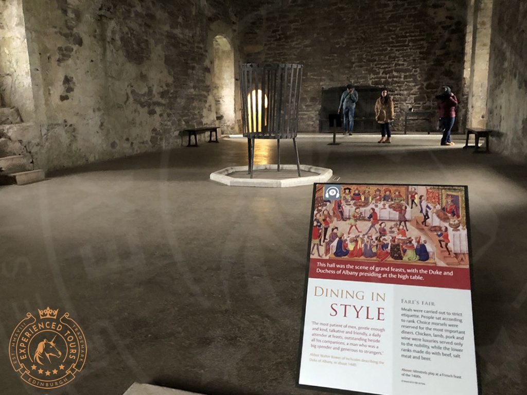 The Great Hall at Doune Castle