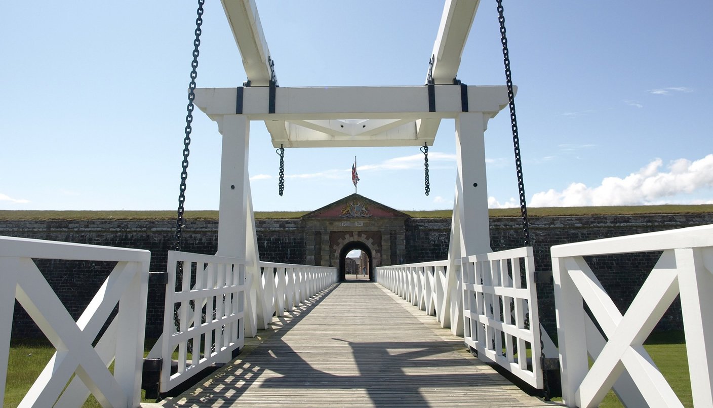 Entrance to Fort George