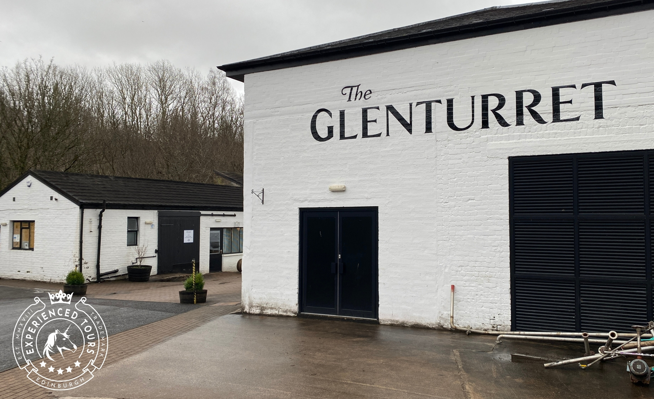 The Exterior of Glenturret Distillery
