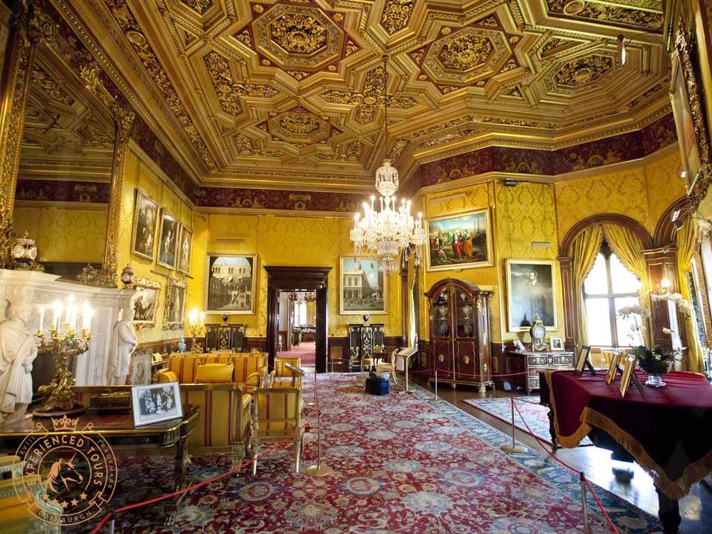 Alnwick Castle Saloon