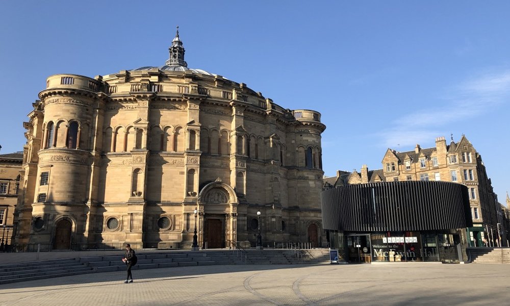 The McEwan Hall in the University Quarter