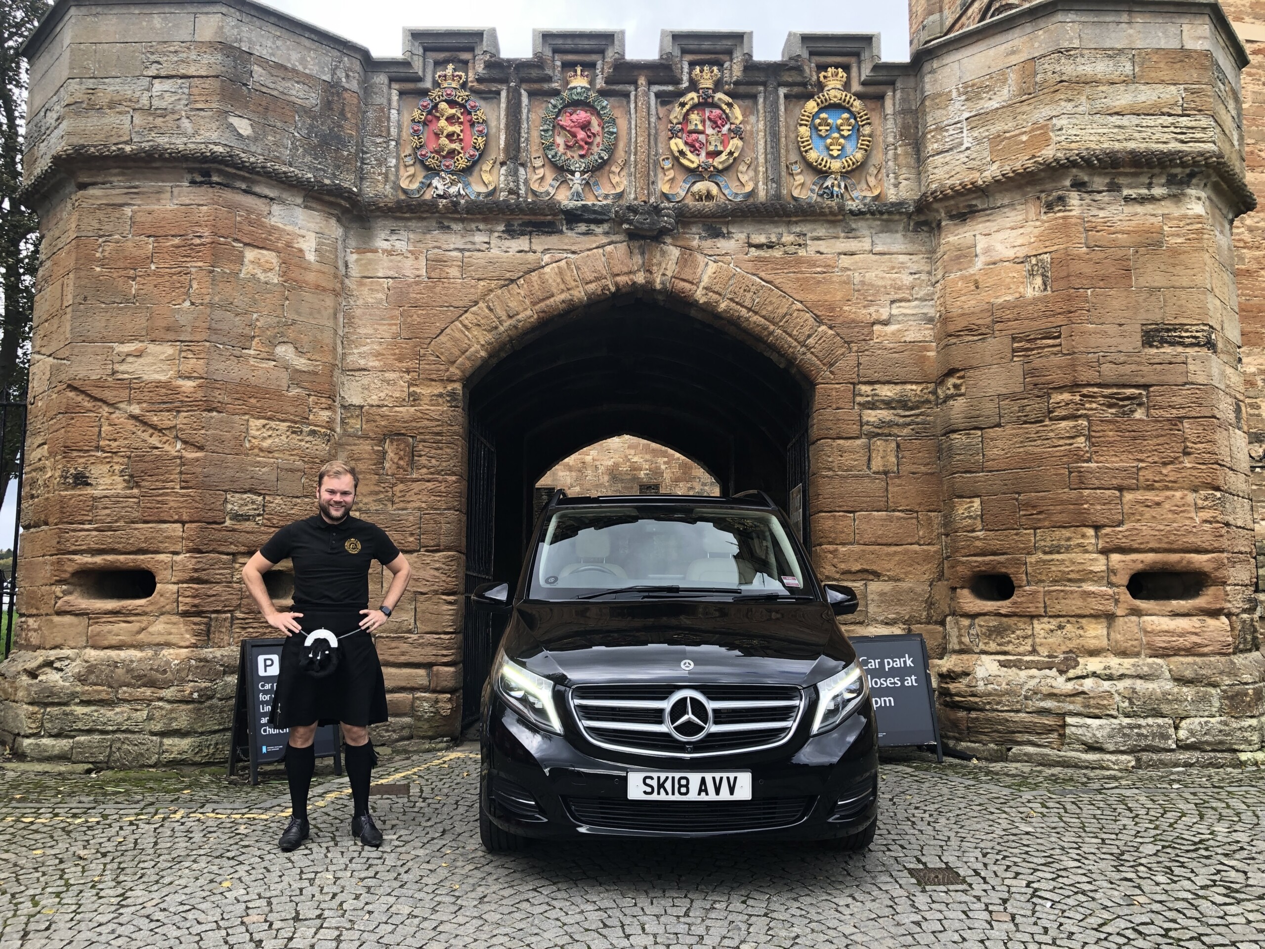 Alexander at Linlithgow Palace
