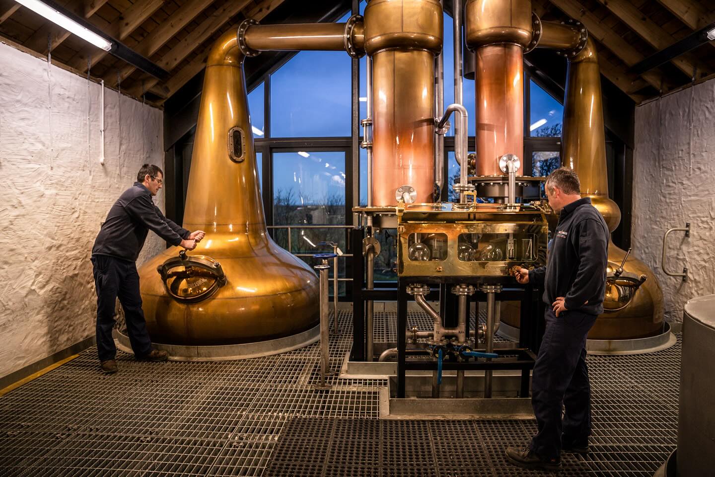 Kilchoman distillery on the Island of Islay