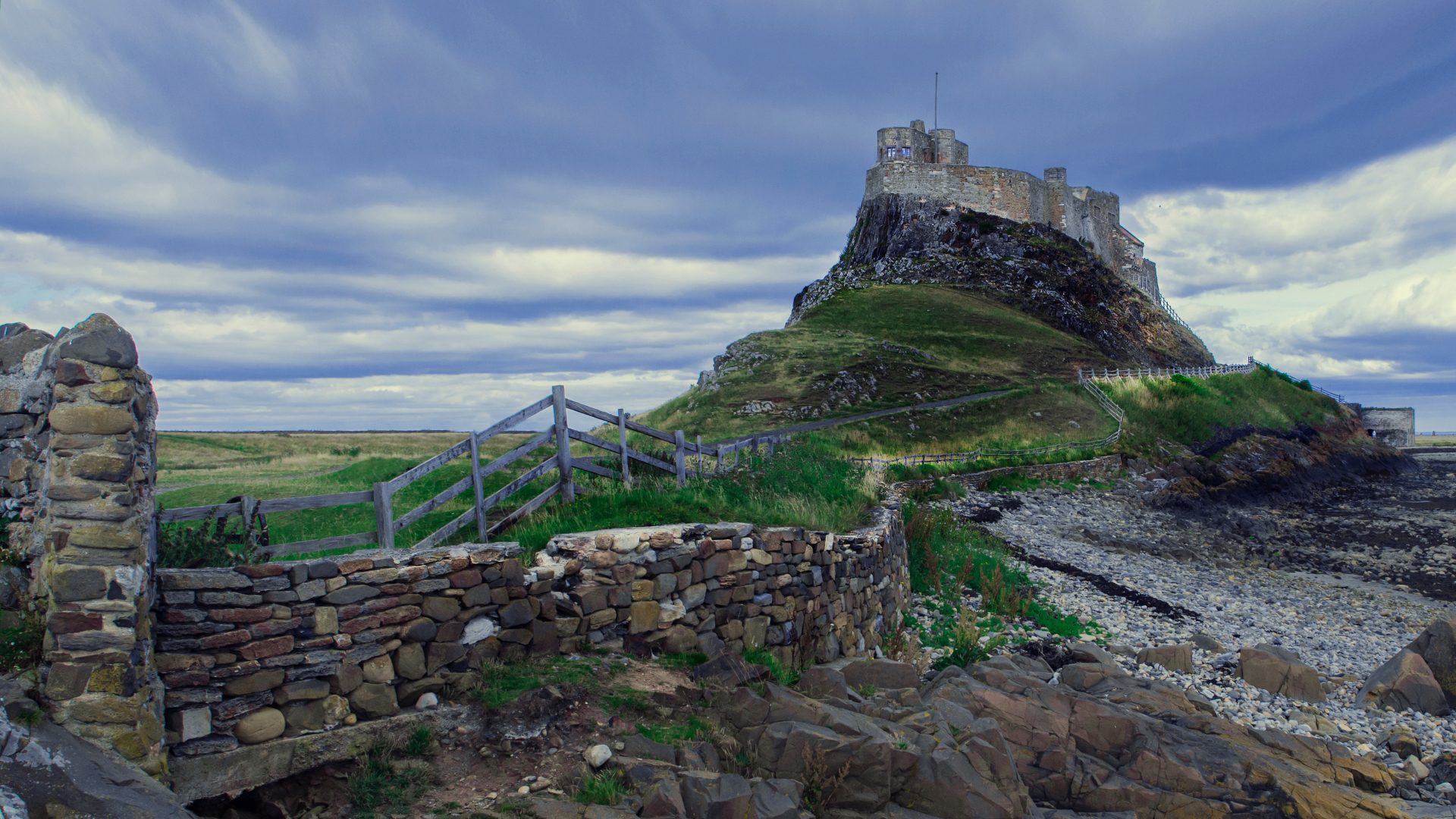 Lindisfarne Castle on Holy Island