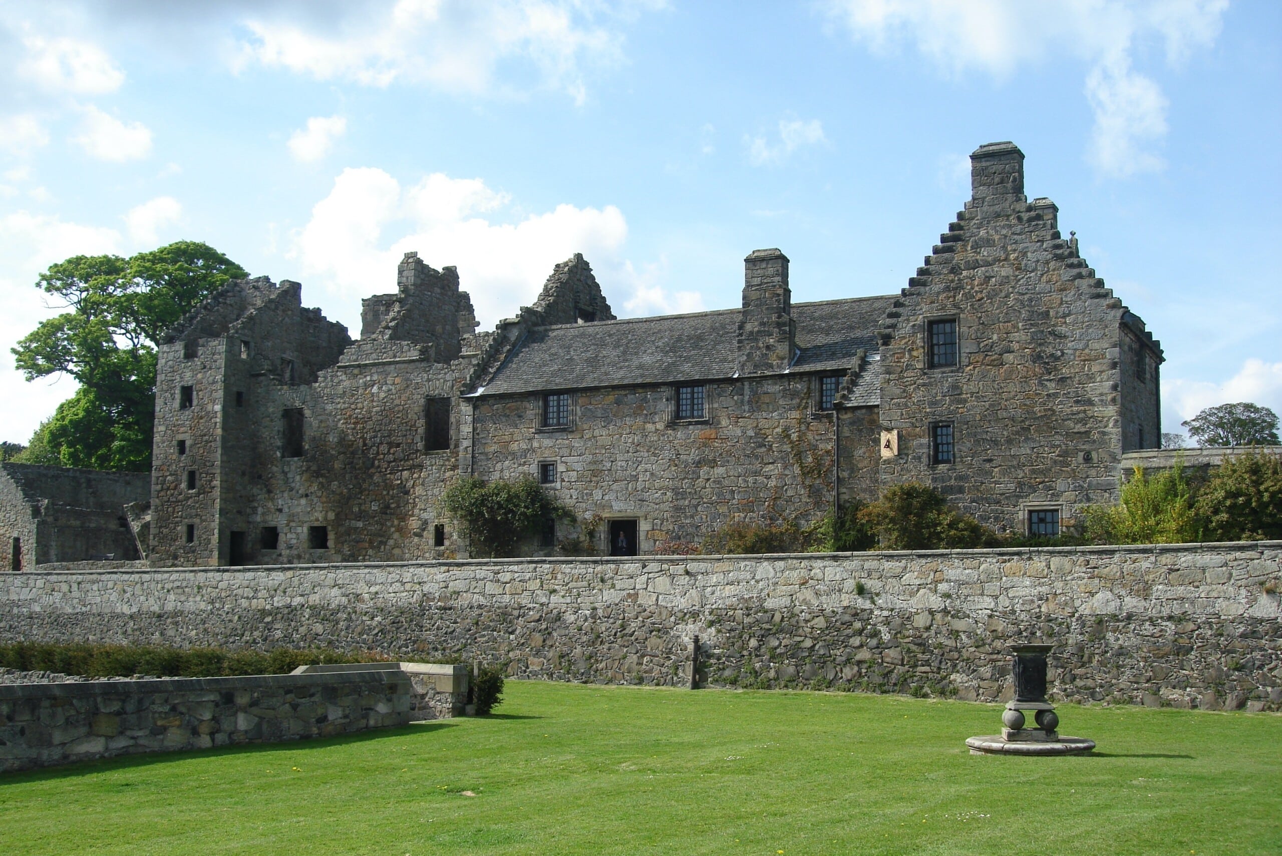 Aberdour Castle in Fife