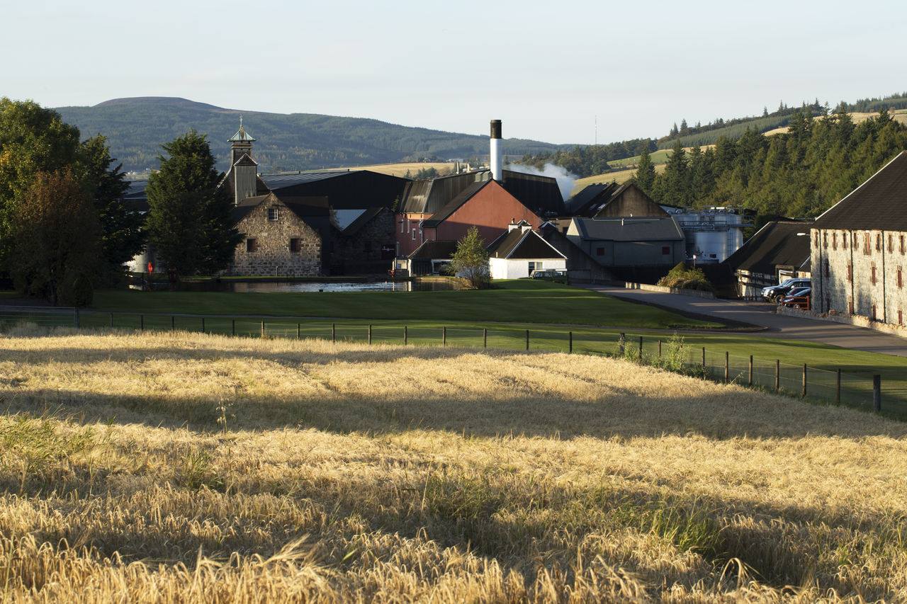 Balvenie Distillery in Dufftown, Speyside