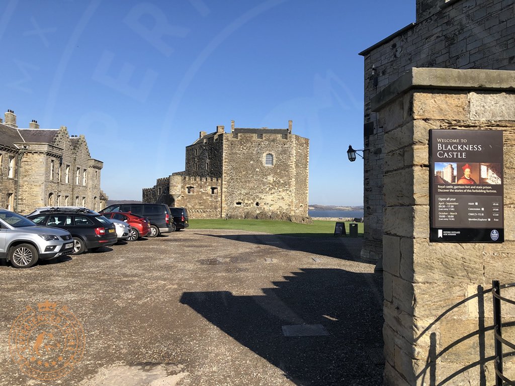 Blackness Castle is Fort William in Outlander