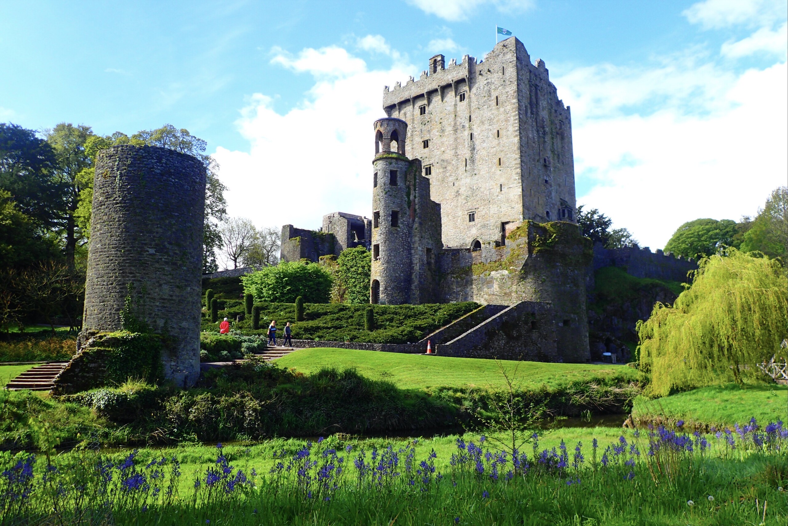 Blarney Castle houses the legendary Blarney Stone