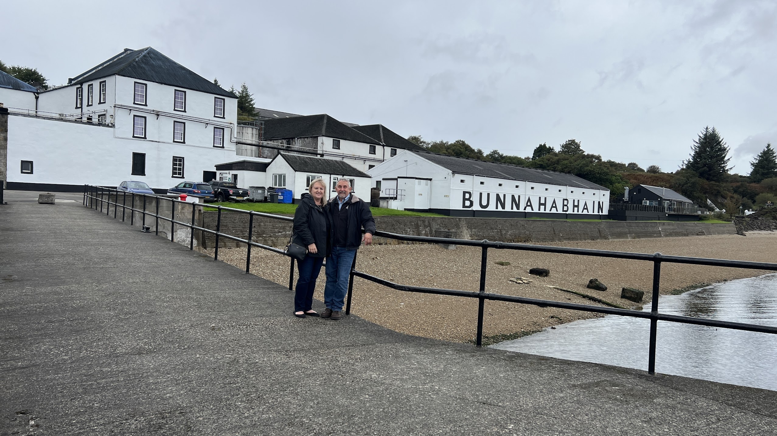 Bunnahabhain distillery on the Isle of Islay
