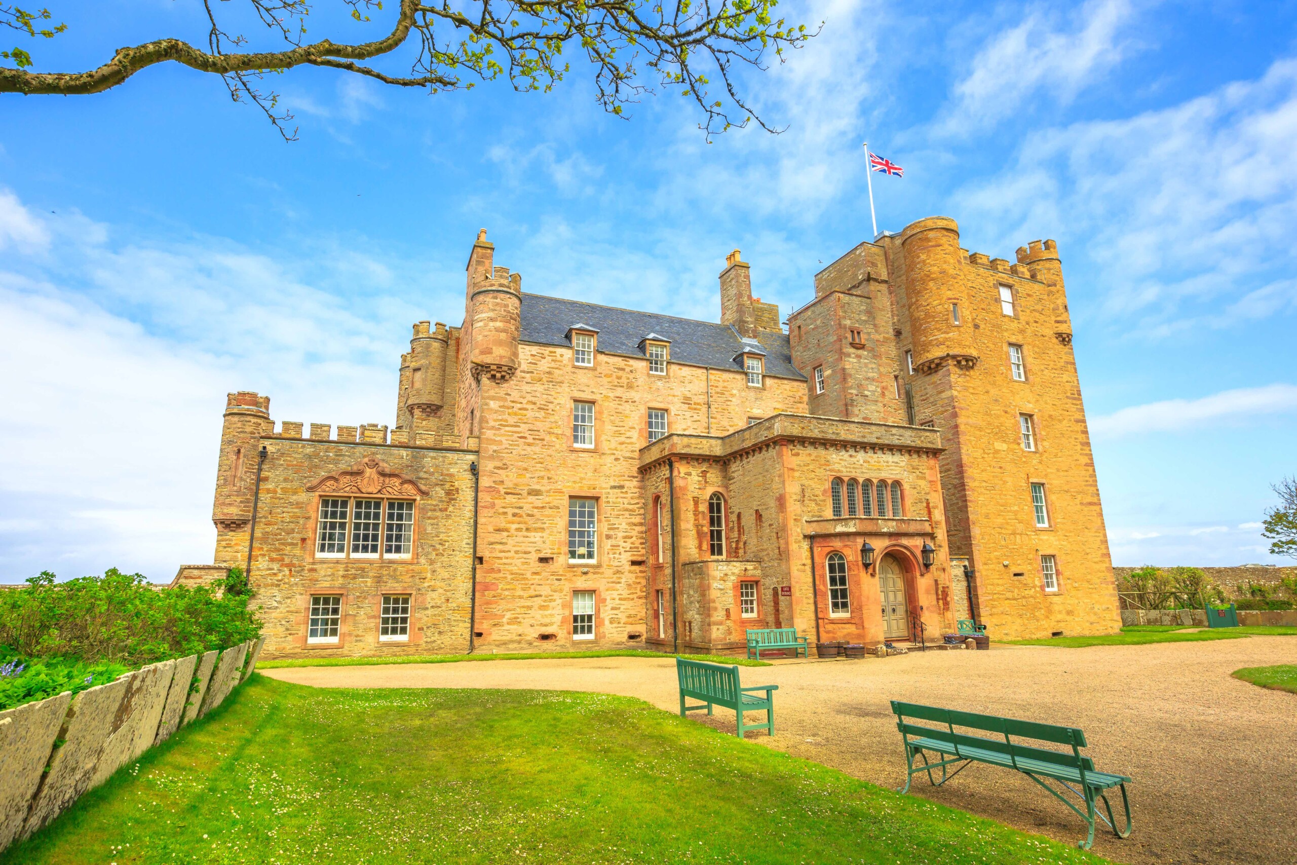 Castle of Mey in Caithness.