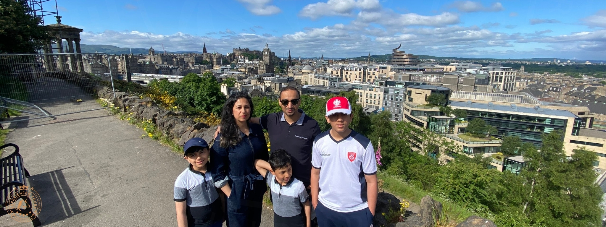 Looking over the New Town from Calton Hill