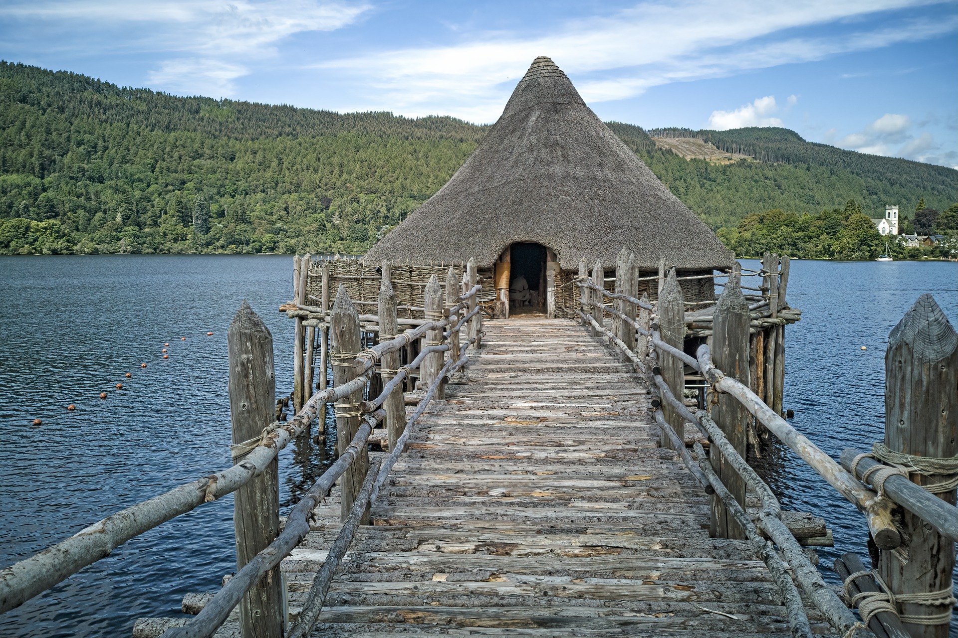 The Scottish Crannog, Loch Tay