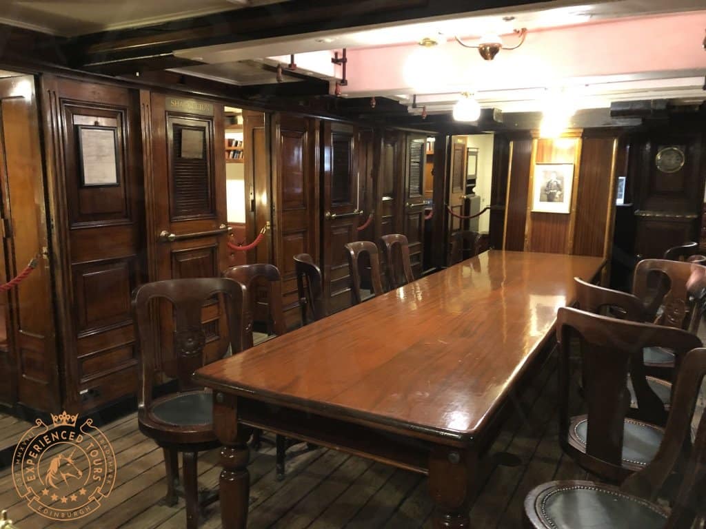 RRS Discovery officers mess RRS Discovery officers mess