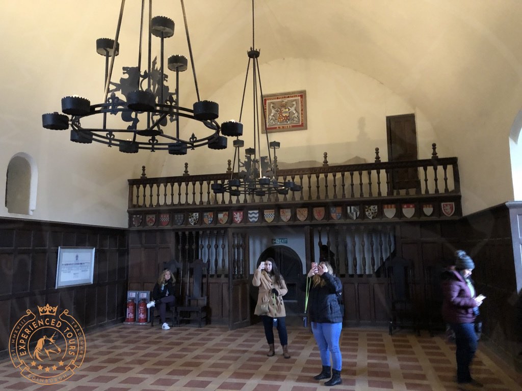 The Lords Hall at Doune Castle