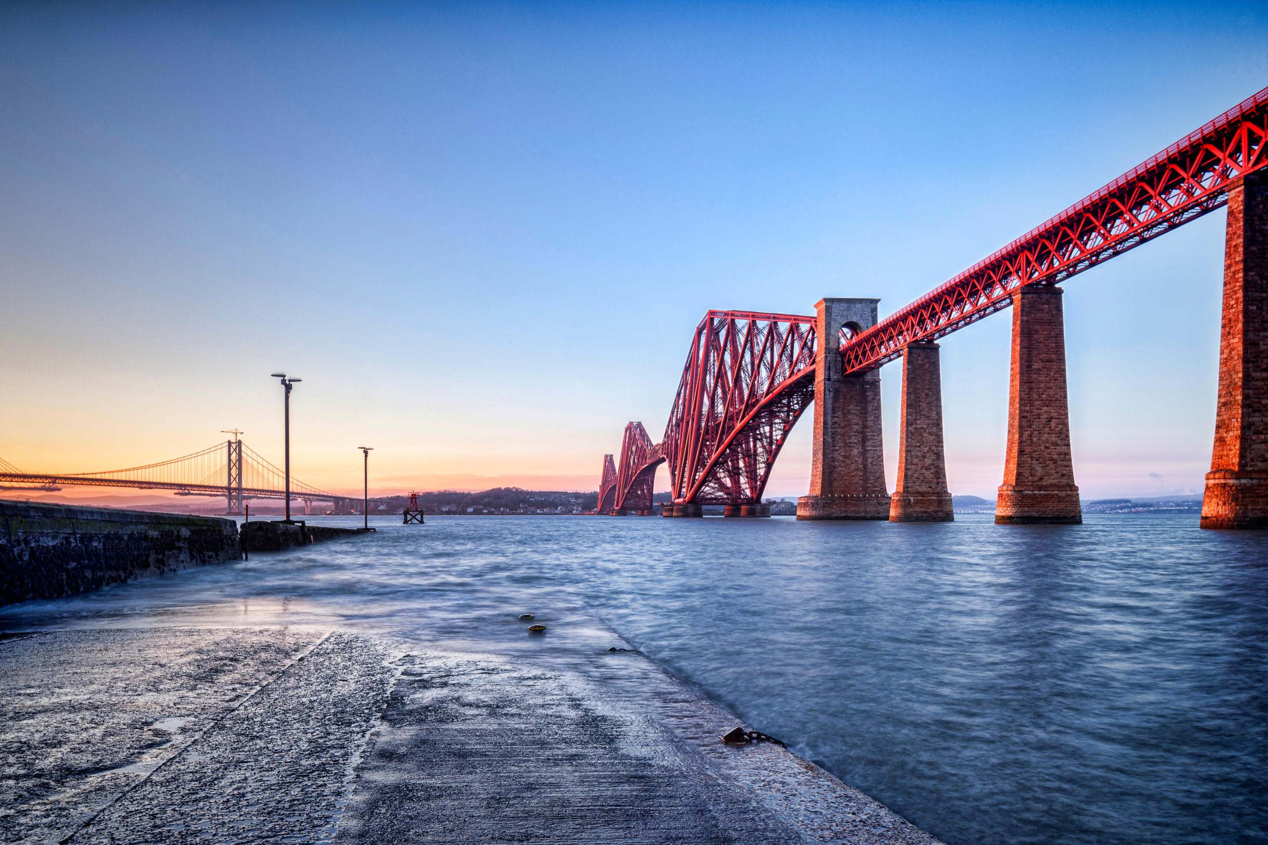 Forth Railway Bridge from Queensferry