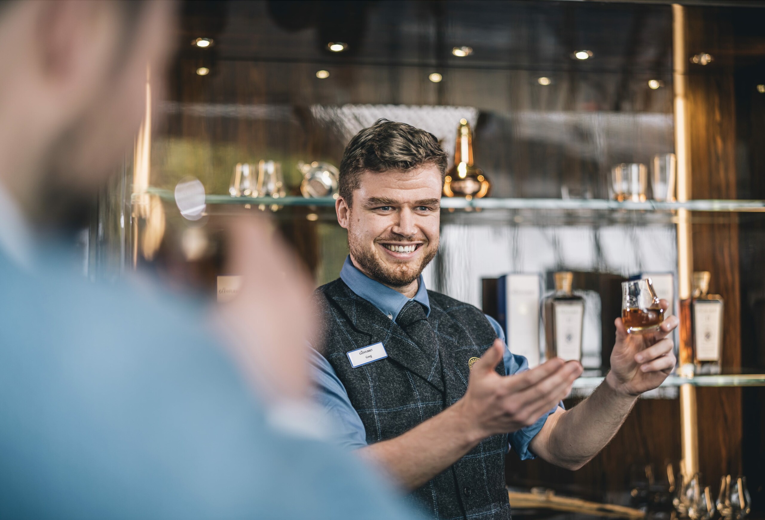 Glenturret Distillery tour guide