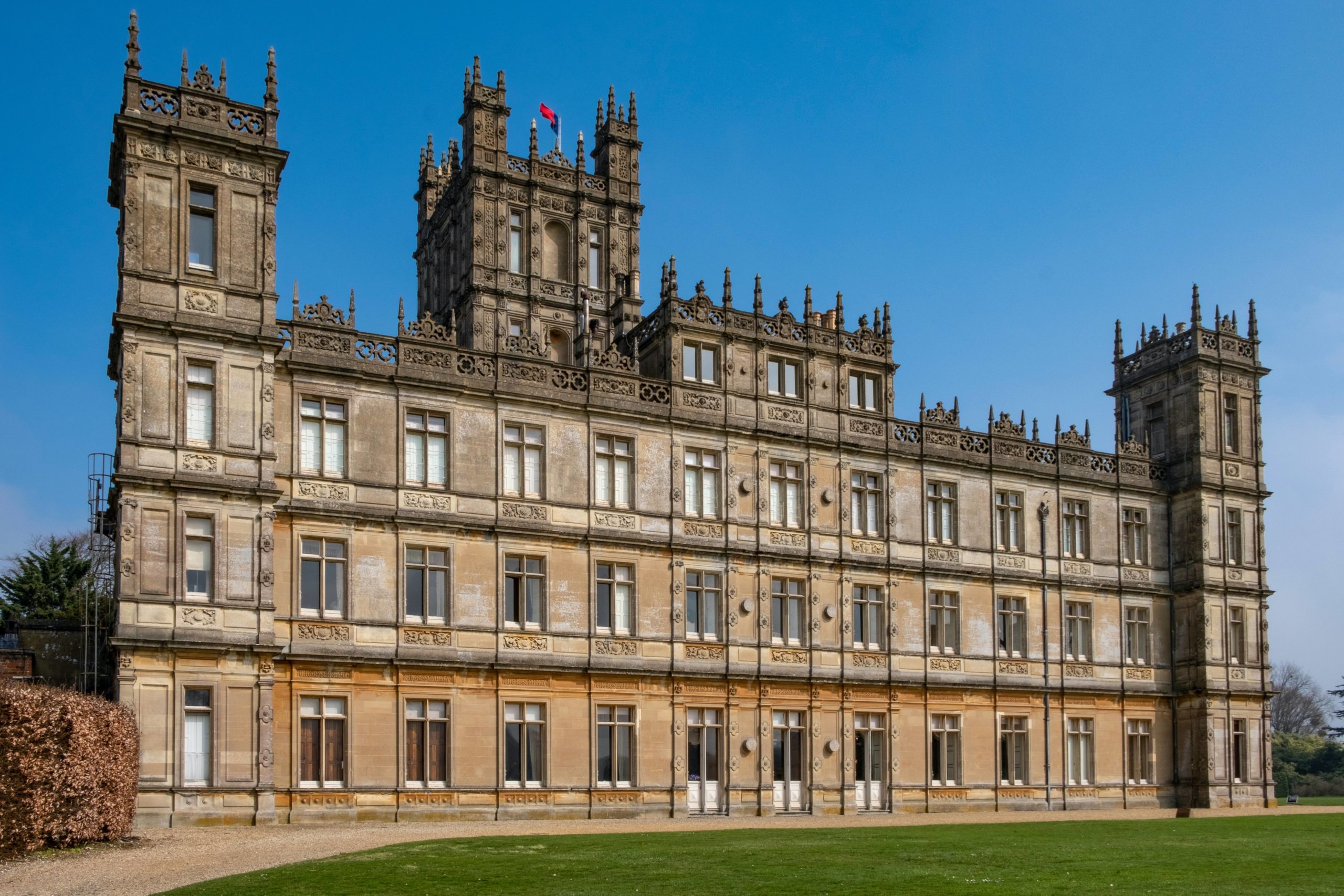 Highclere Castle, the country mansion used as Downton Abbey