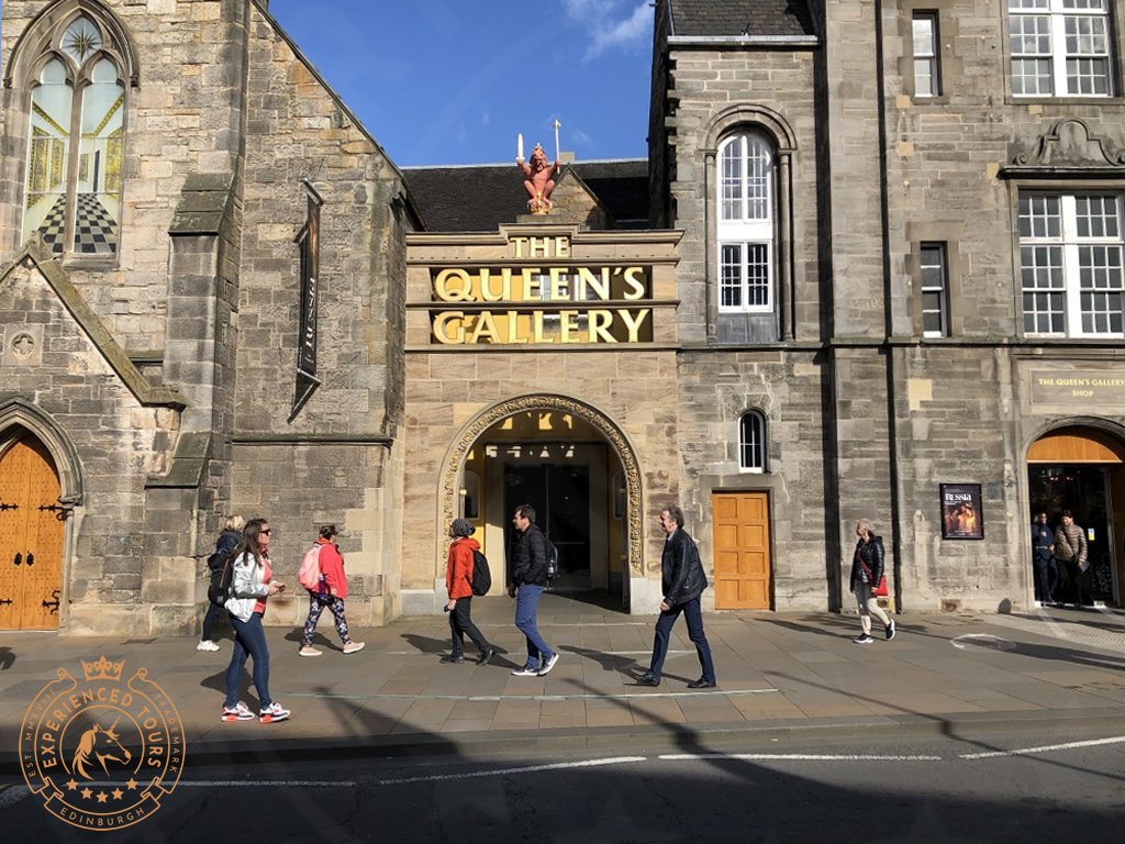 The Queens Gallery at The Palace of Holyroodhouse