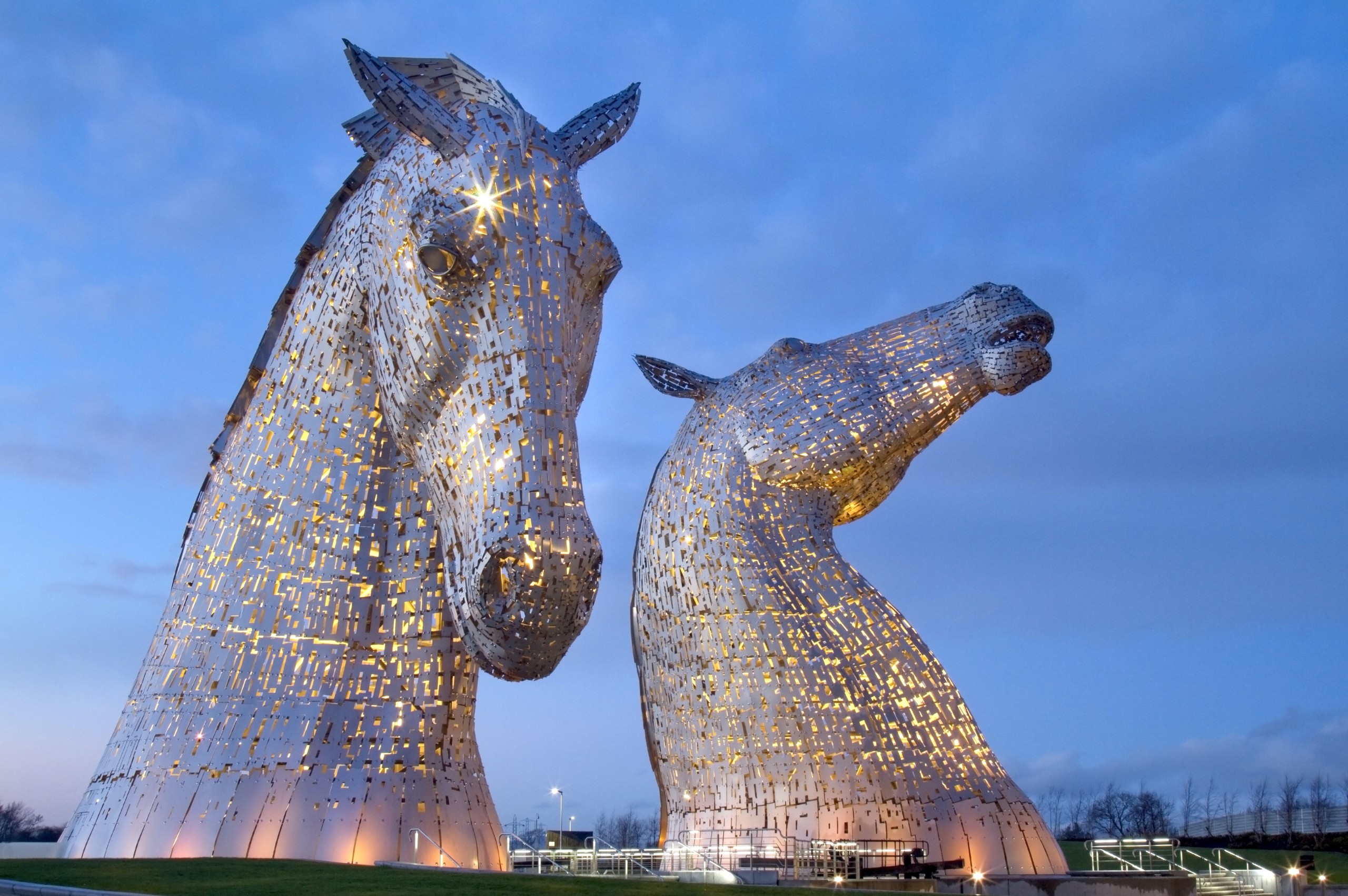 The Kelpies at Helix Park, Falkirk
