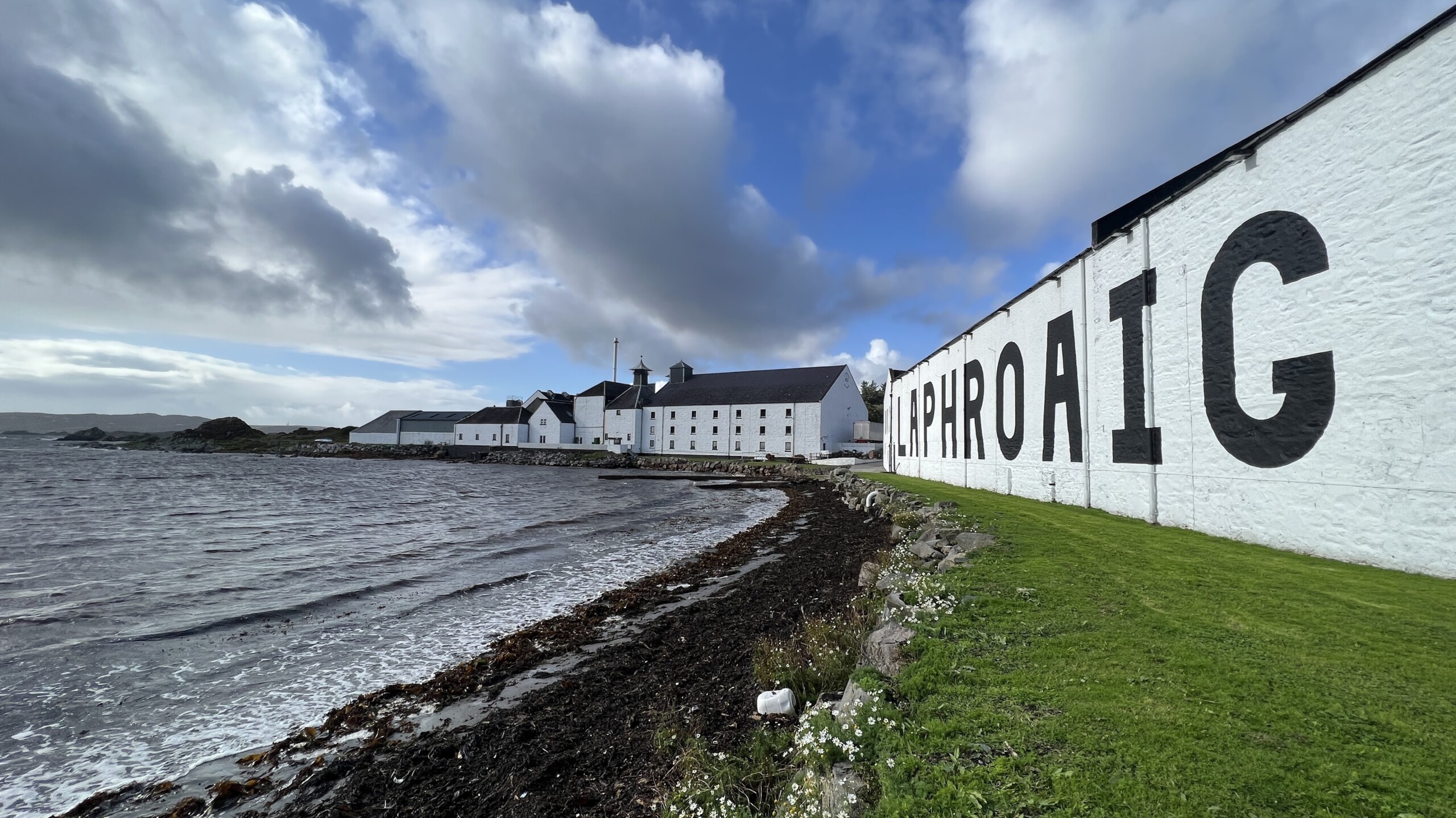 Laphroaig Distillery sits at the southern end of Islay