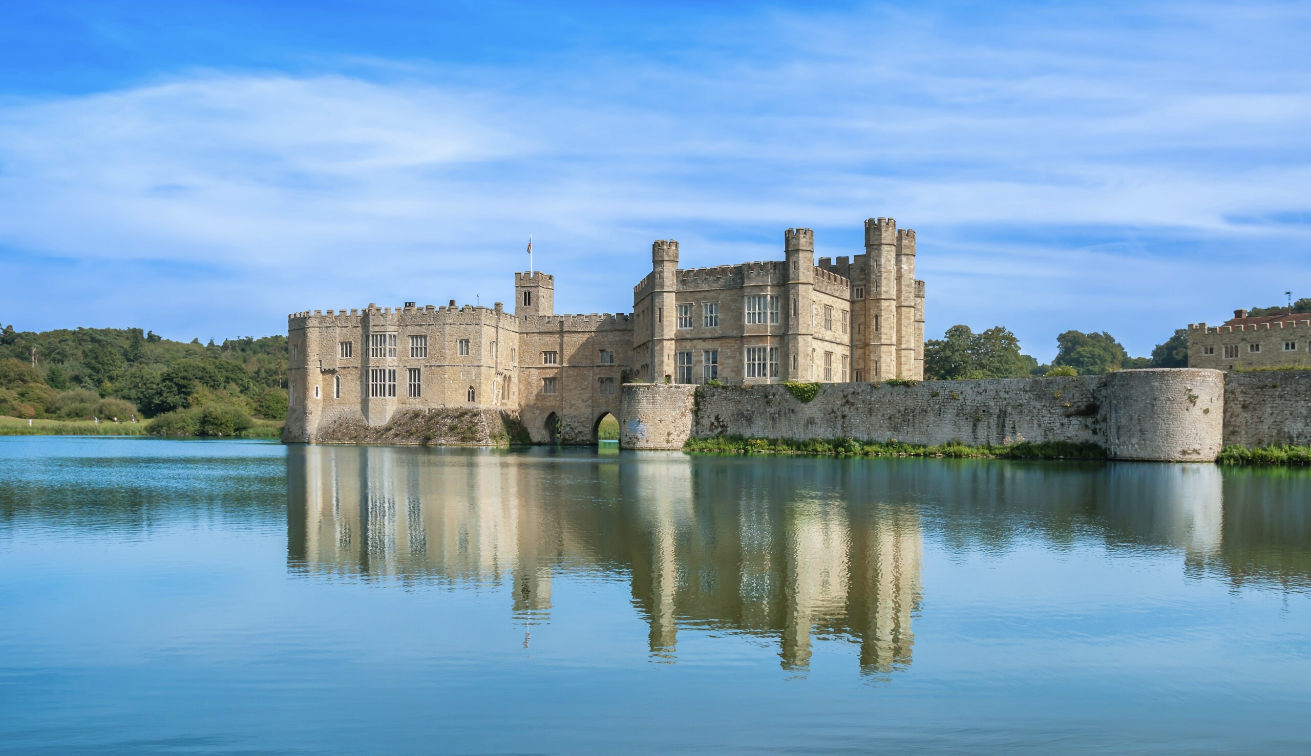 Leeds Castle in Kent, England