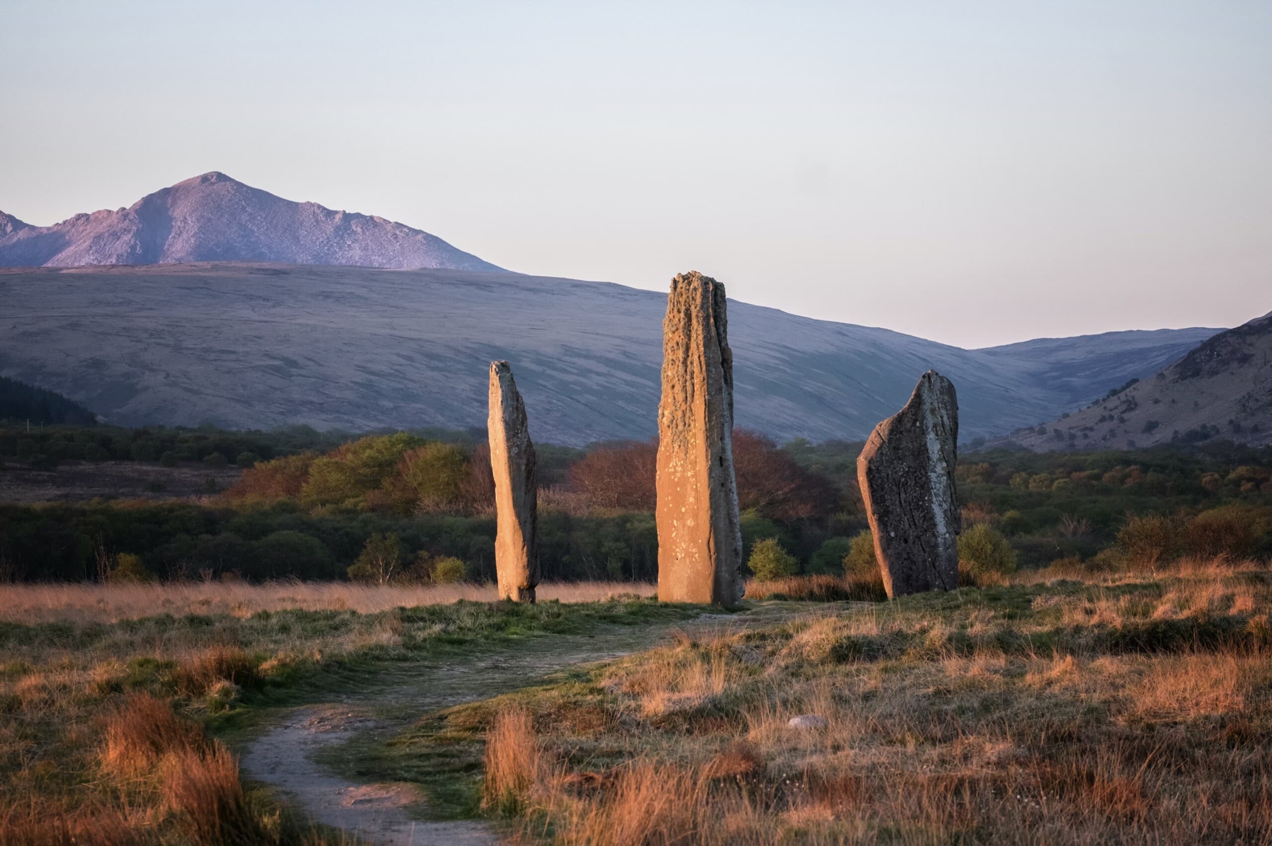 Machrie Standing Stones on the Island of Arran