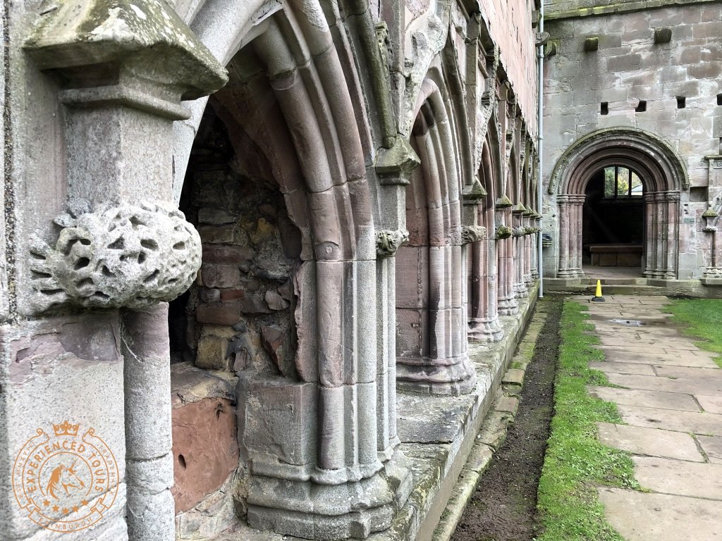 Melrose Abbey Cloister