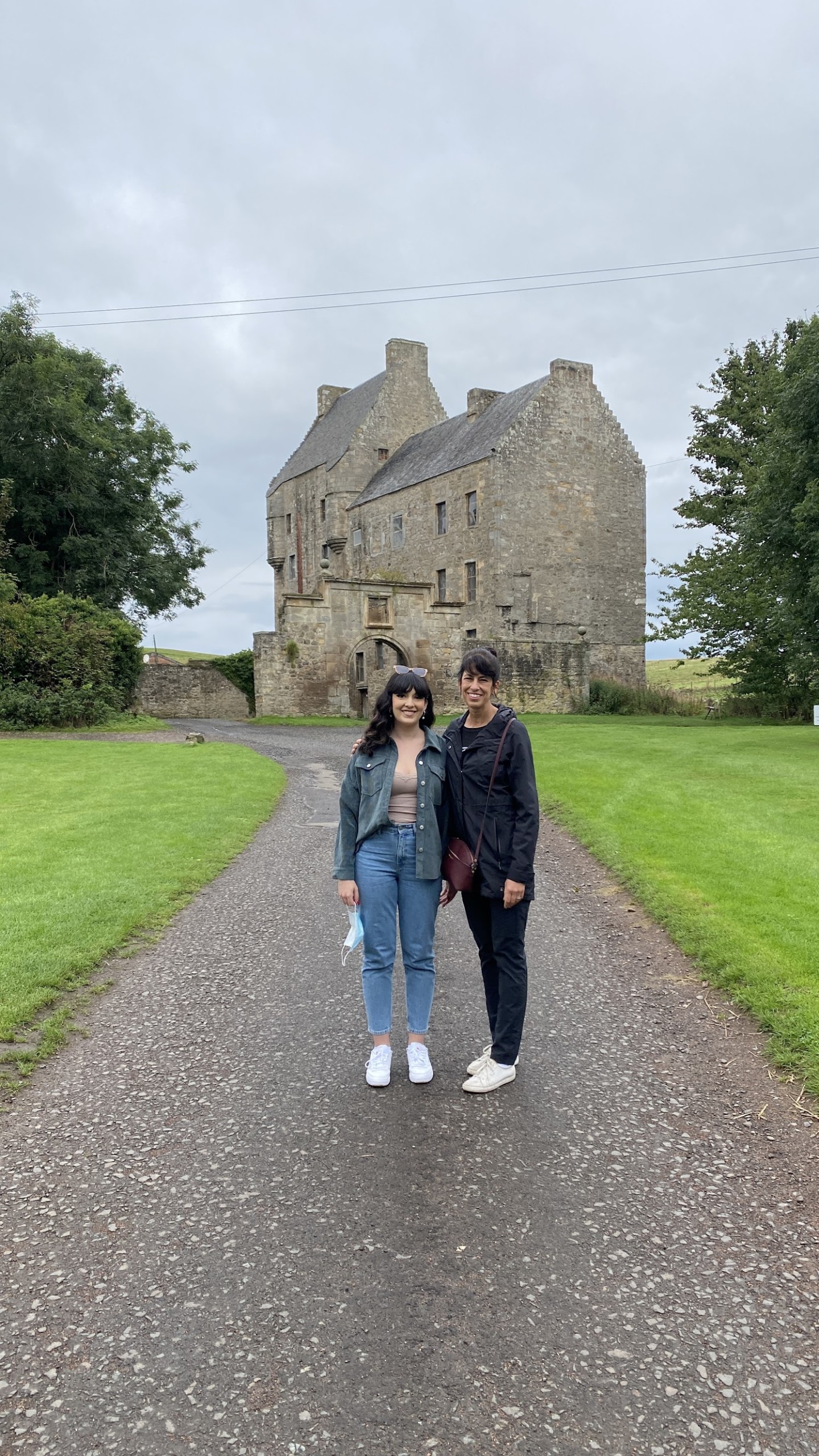Lallybroch Castle in Outlander
