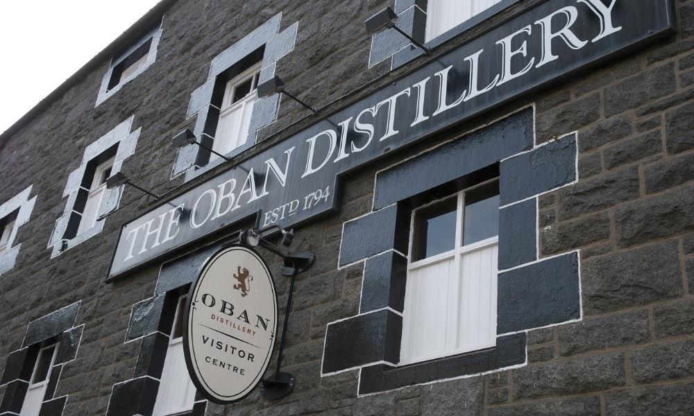 Oban Distillery on Stafford Street