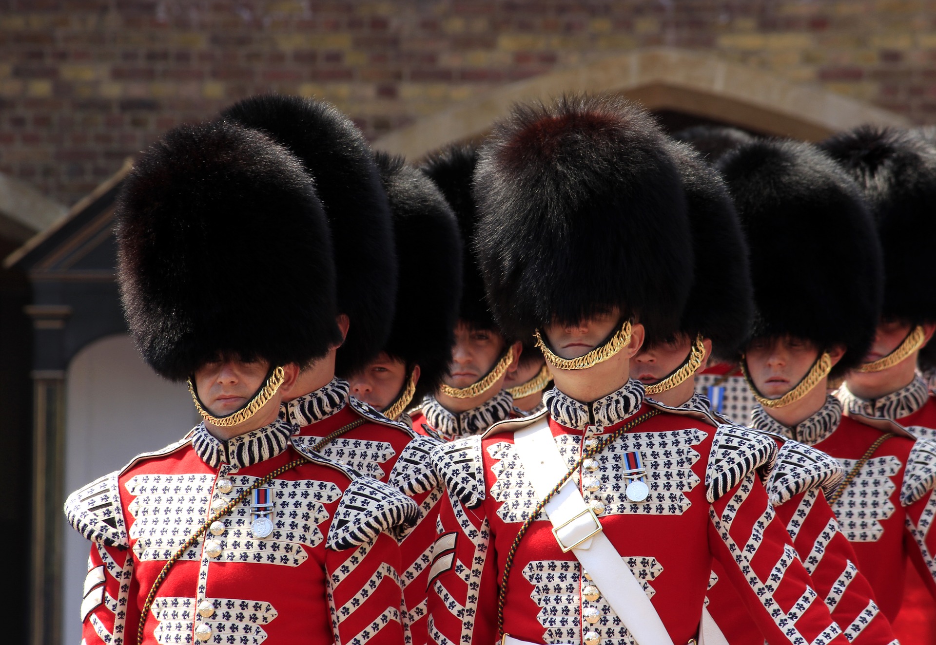 The Royal Guard at Buckingham Palace