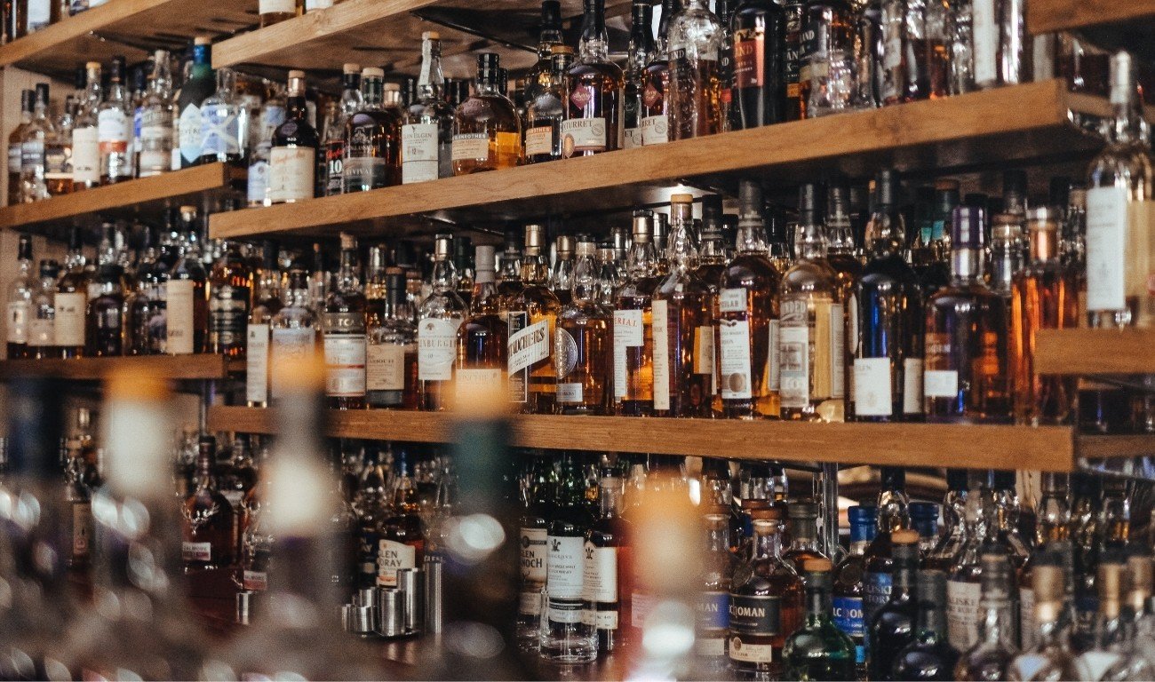 Whisky bar in Speyside