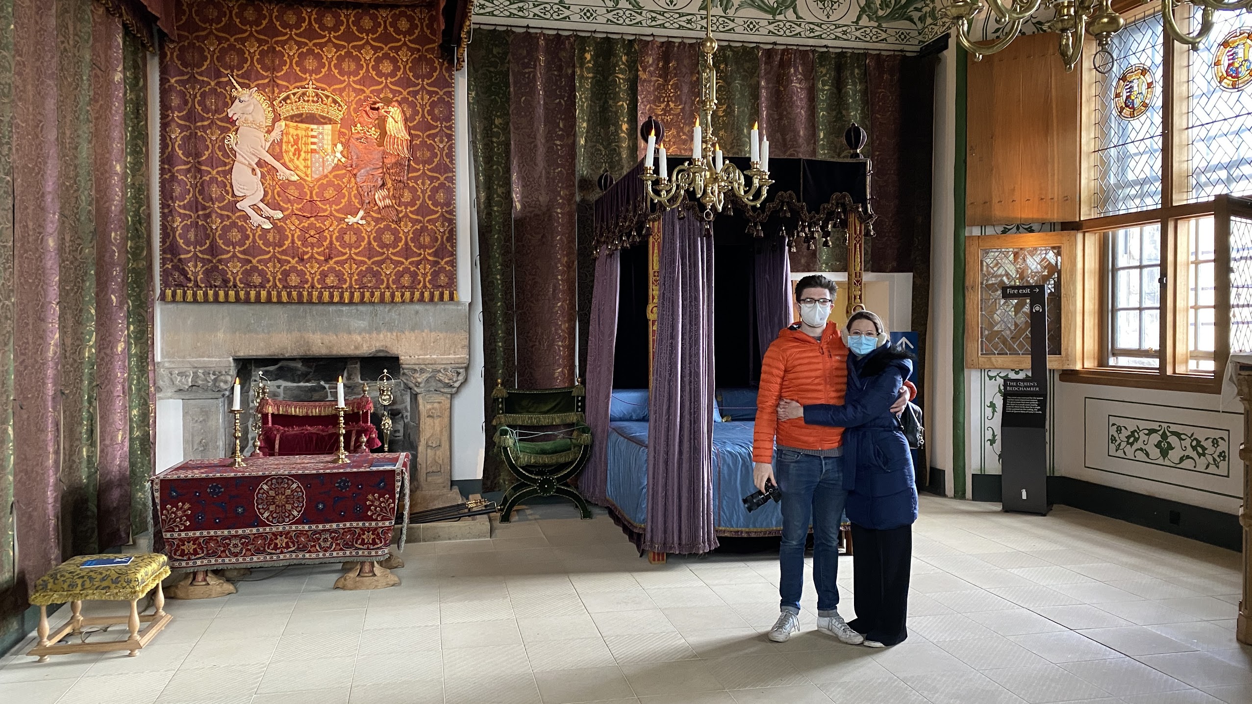 The Queen's Chamber at Stirling Castle