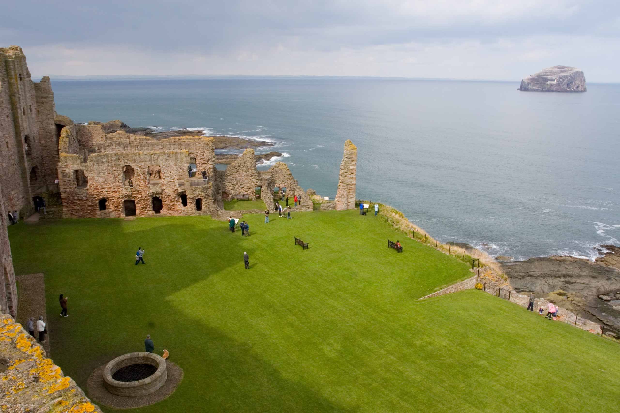 Tantallon Castle near Dunbar