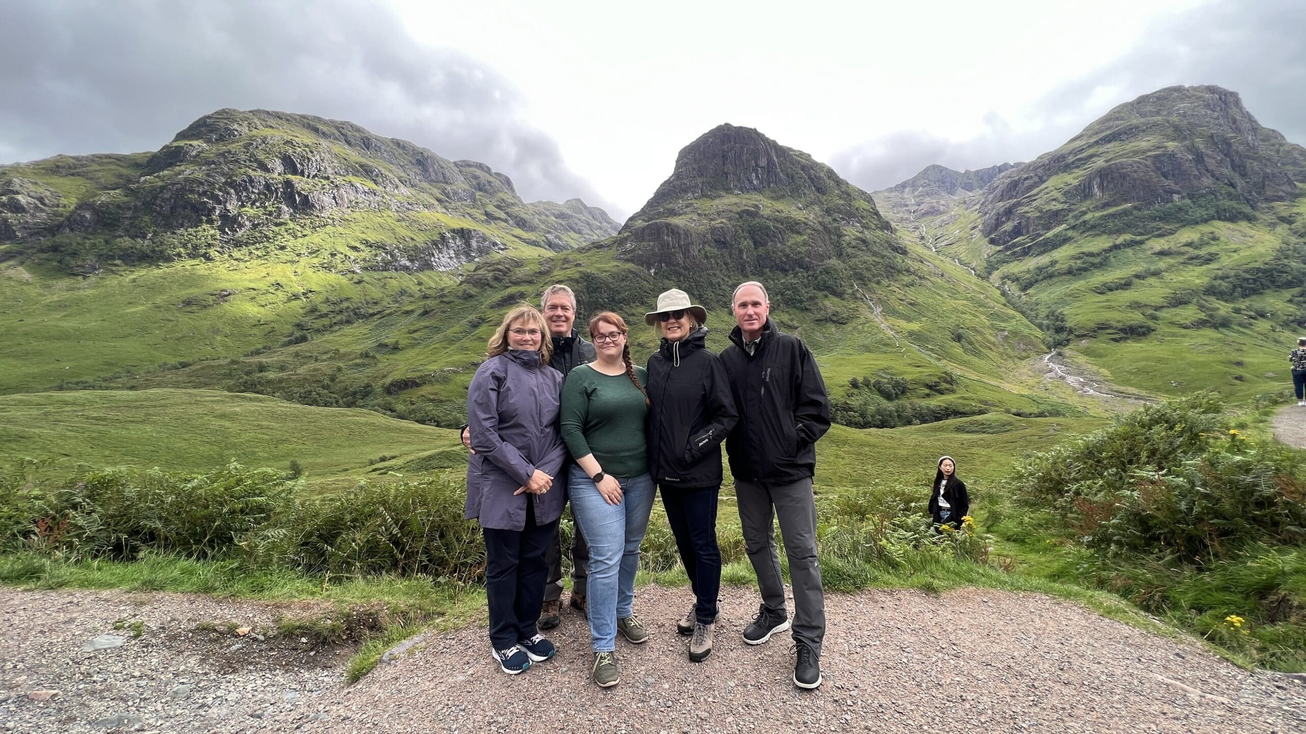 Guests at The Three Sisters of Glencoe