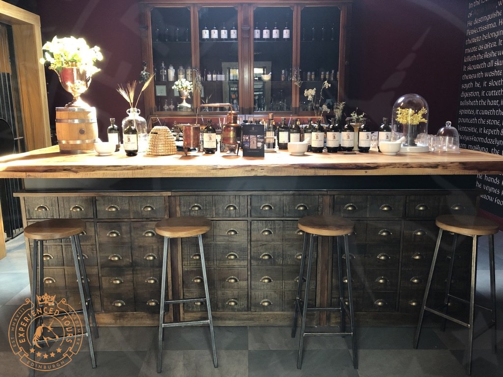 Lindores Abbey Distillery botanical room
