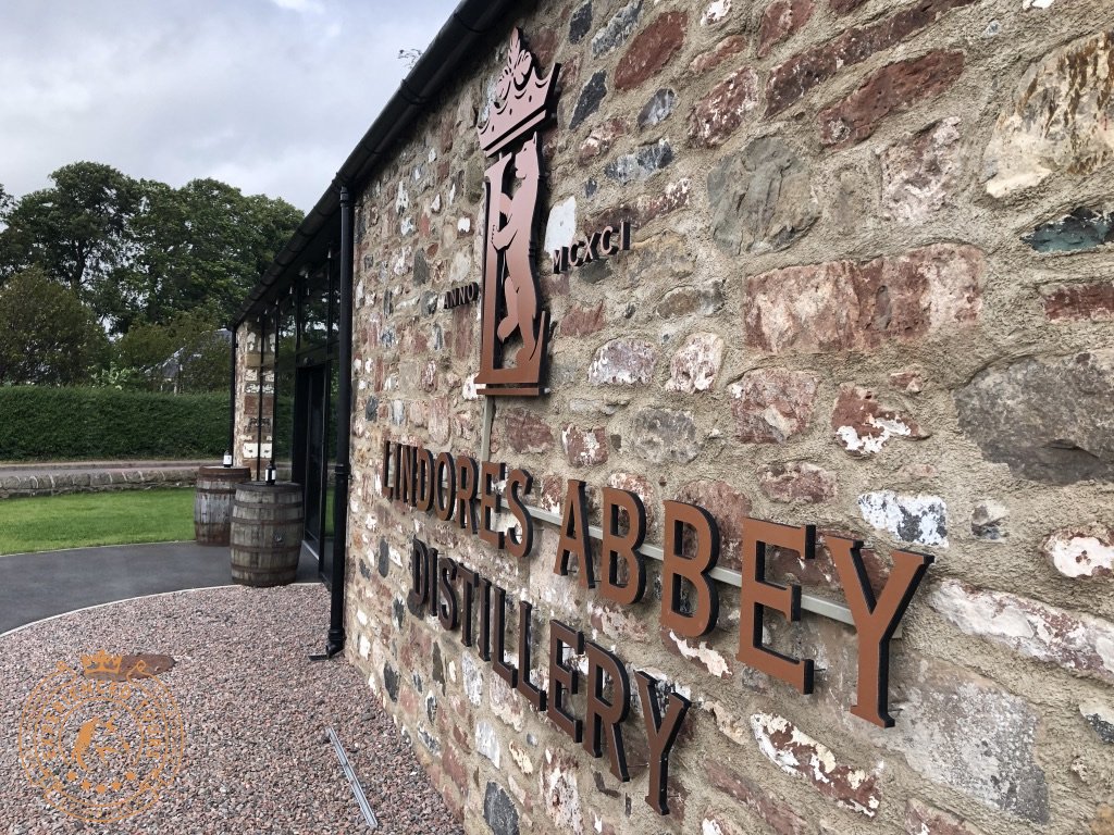 Lindores Abbey Distillery Sign